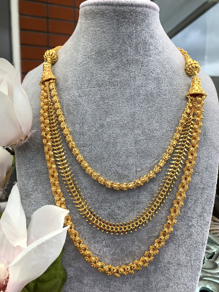 lahori necklace gold