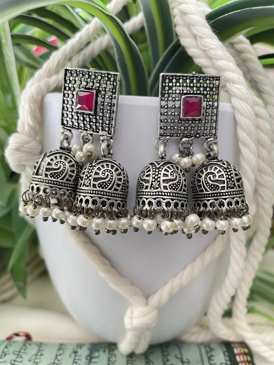 South Indian Style Jhumka 