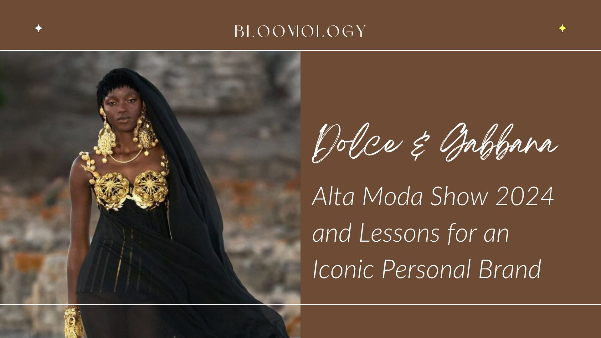Dolce Gabbana branding lessons from Alta Moda Fashion Show 2024