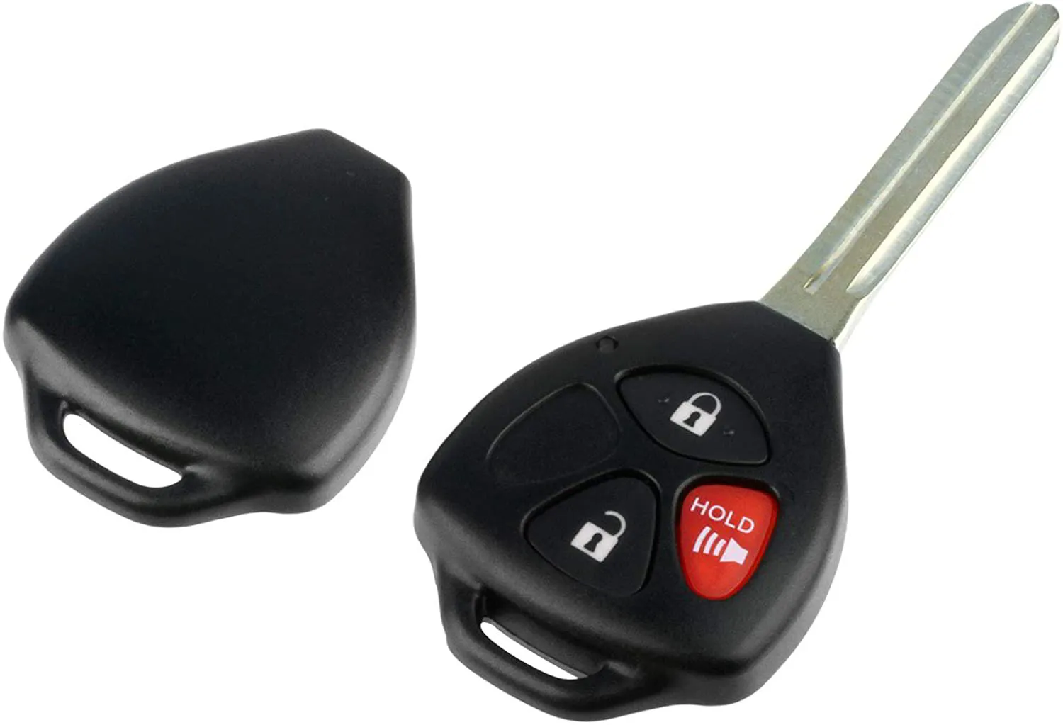 3 Button Toyota/Scion Remote Key Shell