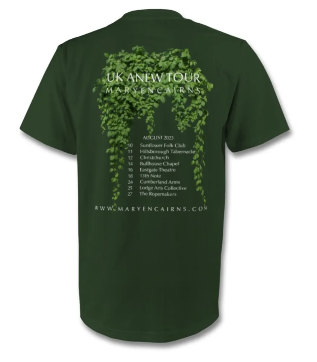 T-Shirt - UK Tour 2023 - GREEN XL