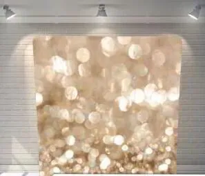 champagne sparkle photo booth backdrop