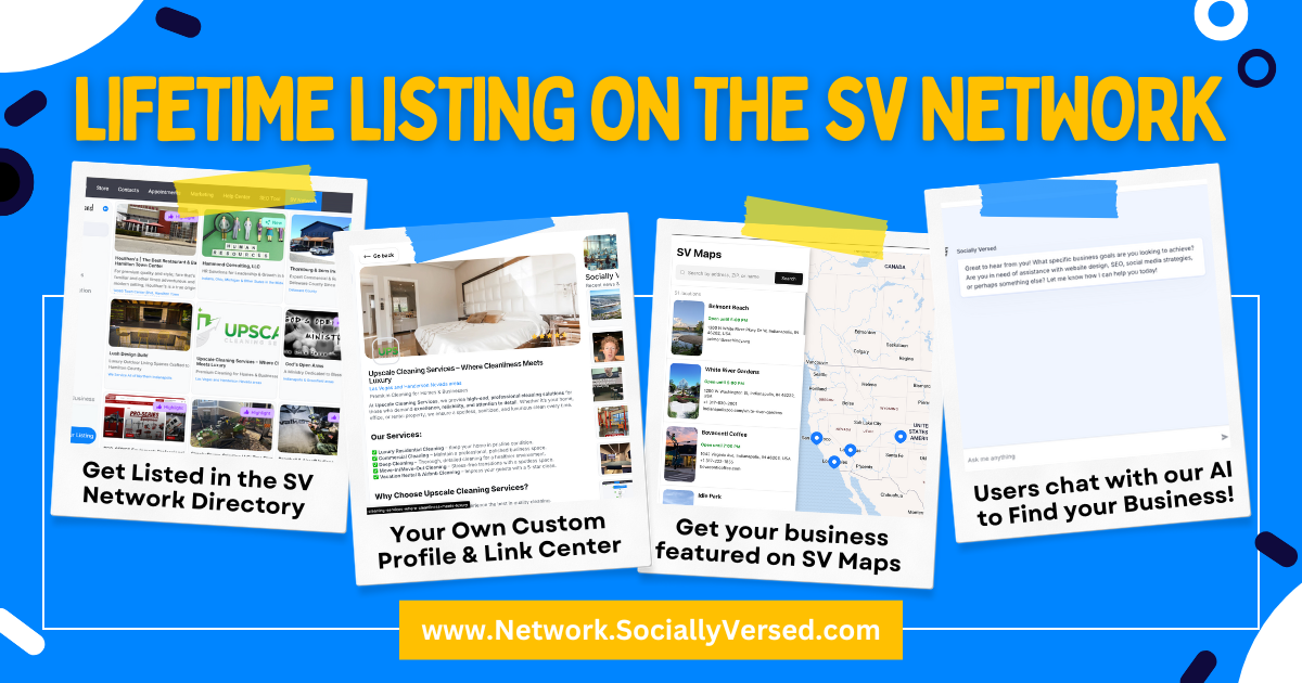 Monthly SV Network Profile Listing