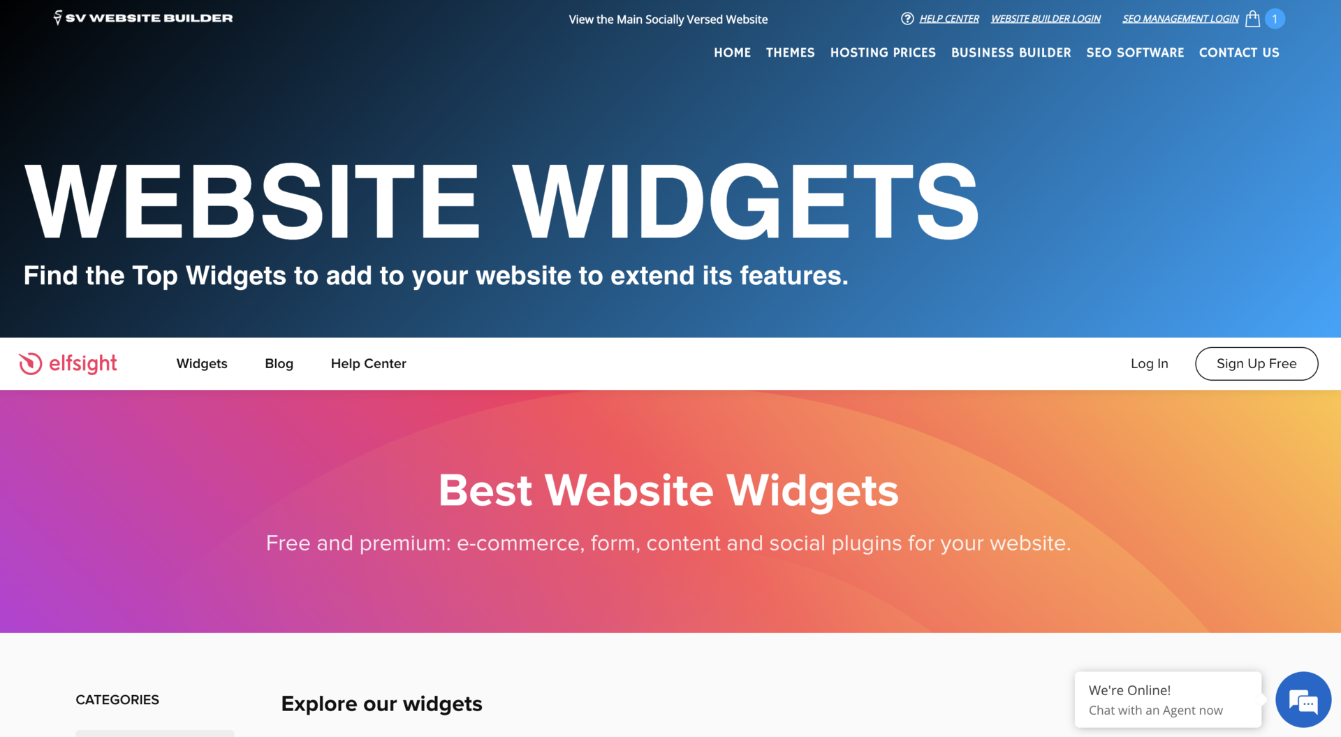 Website Widgets | Find the best Widgets to Add to your website