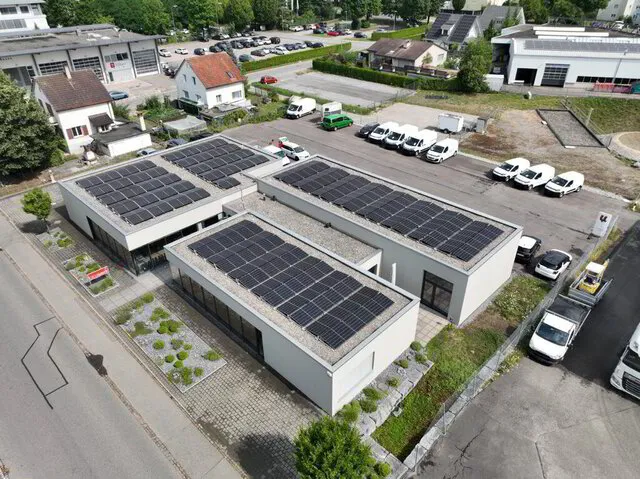 Solaranlage Gewerbe Weinfelden TG