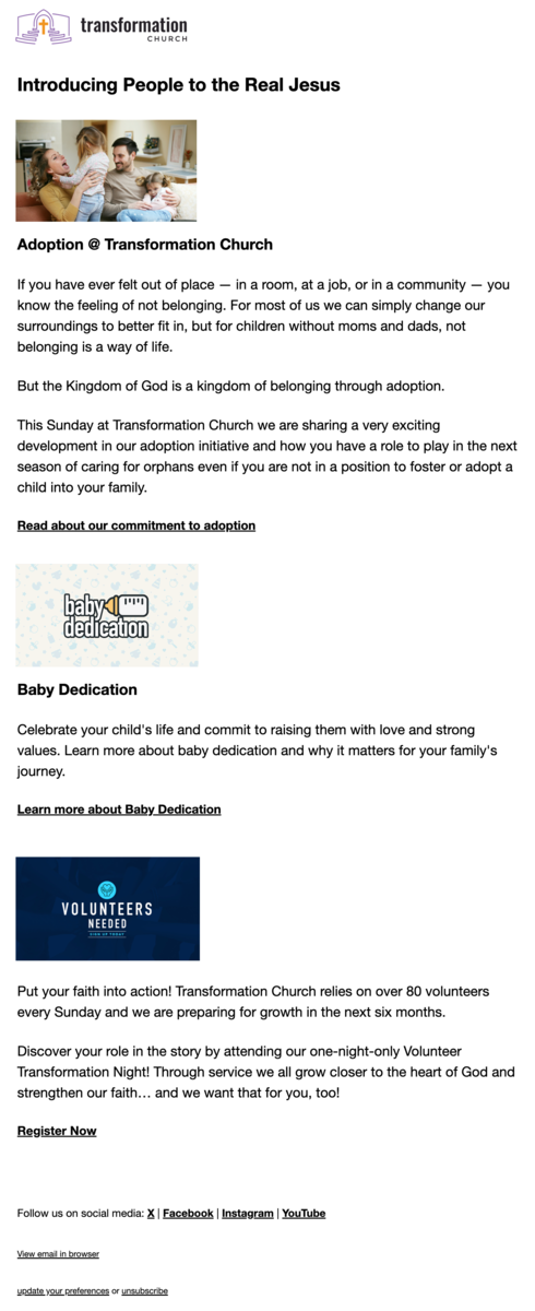 Church Newsletters How to Guide