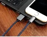 Jean fabric 2.1A Data Fast charge Sync USB Cable