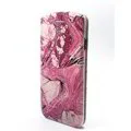 Pink Marble Wallet Case