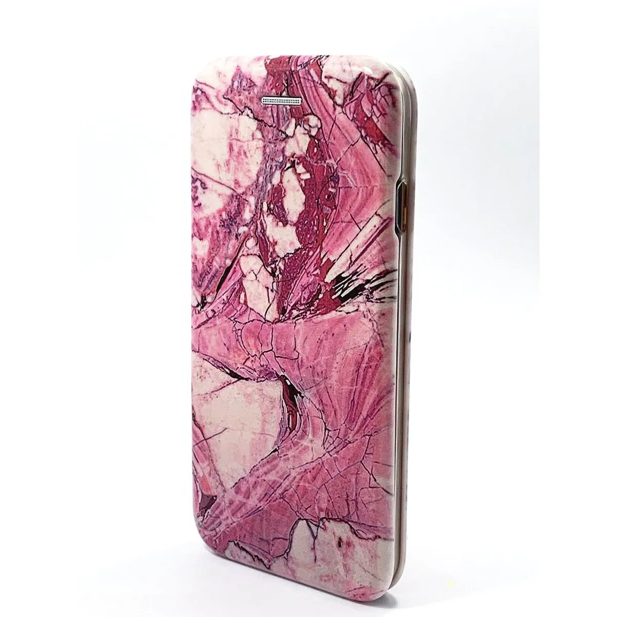 Pink Marble Wallet Case