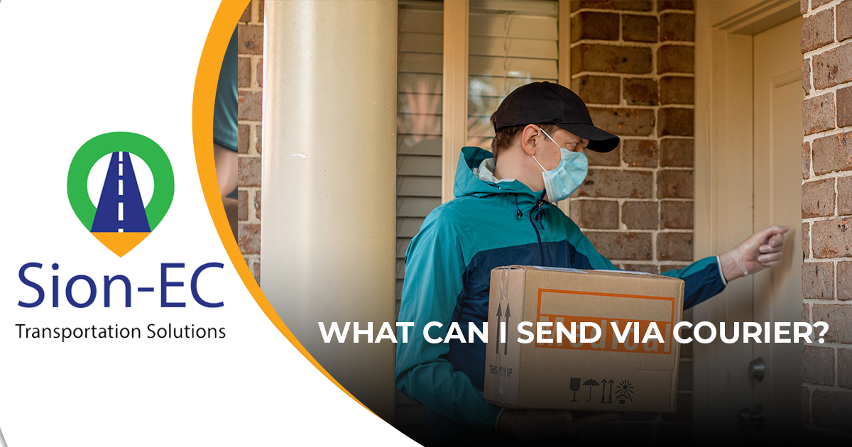 What Can I Send via Courier?