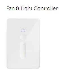 Powermesh Fan Controller With Light Switch