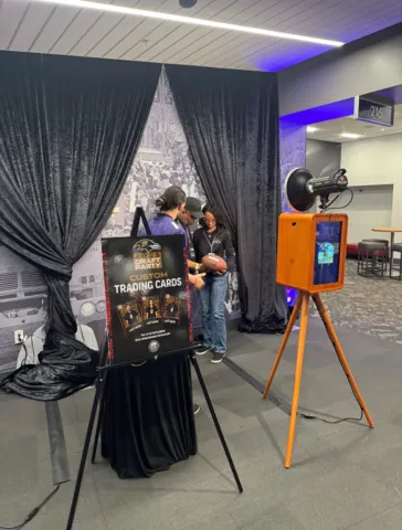 Vintage photo booth rental