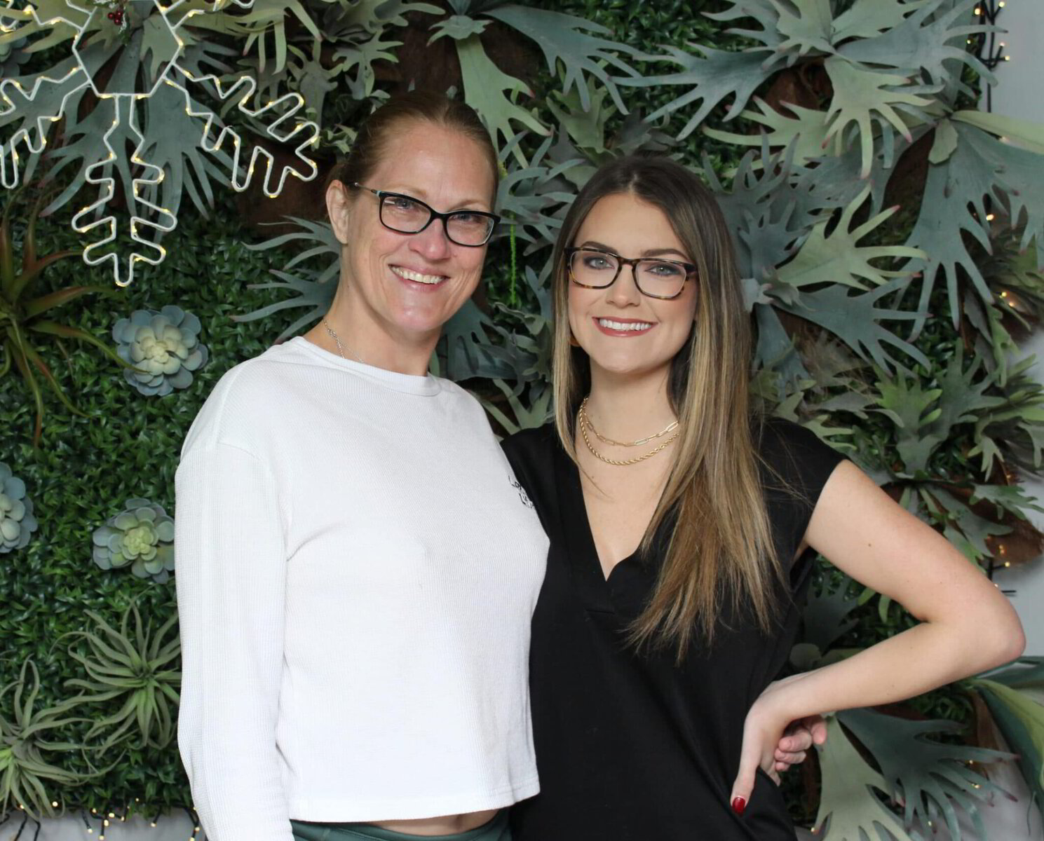 corporate event experience with two ladies