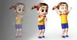 Diseño de personaje en 3D Cartoon