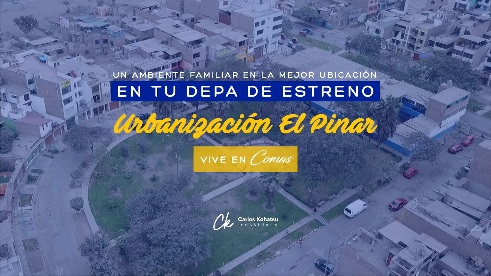 Venta en Comas | Departamentos de 70m2 en Urb El Pinar