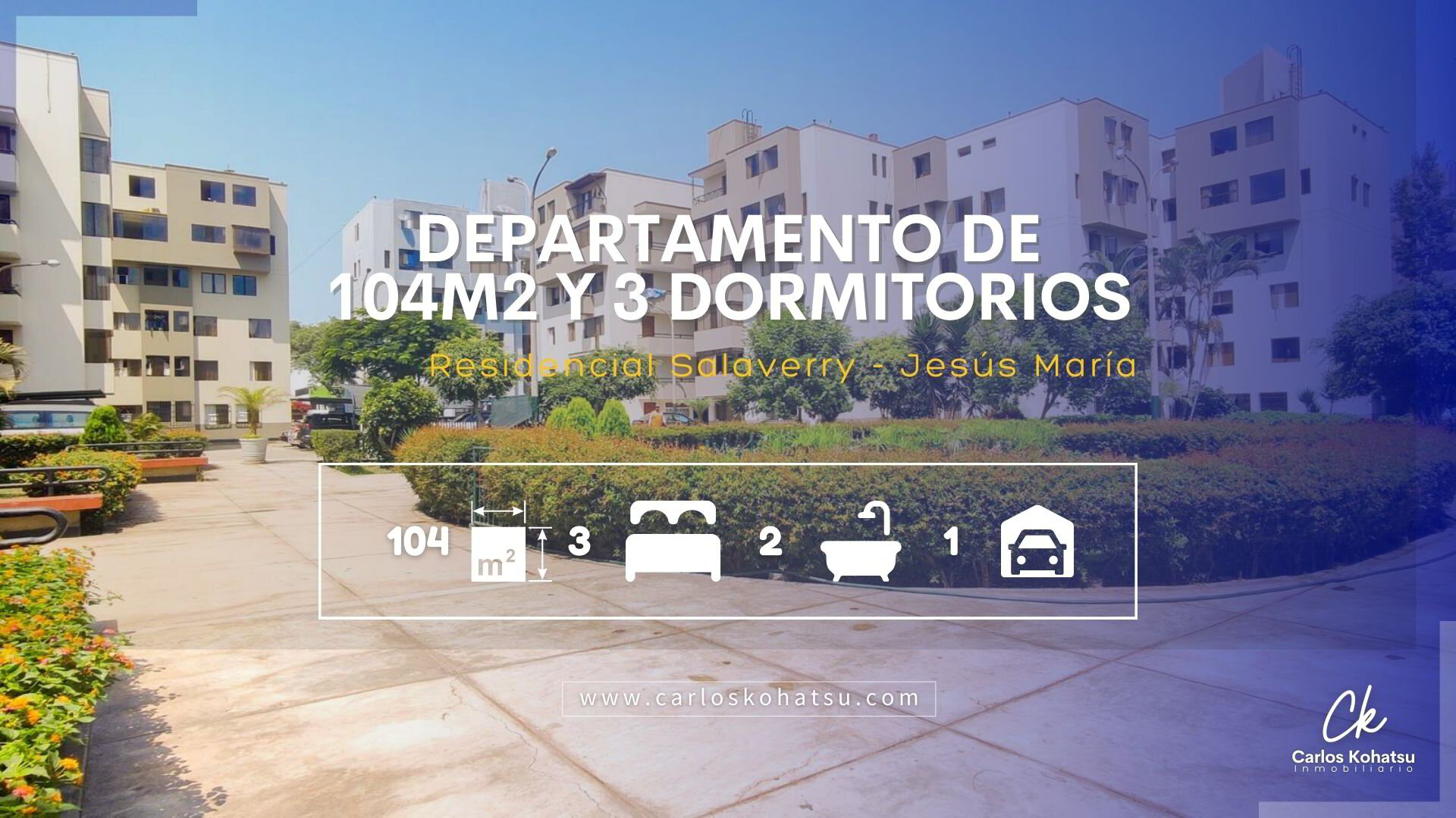 Se Vende Dúplex En Jesús María De 3 Dormitorios