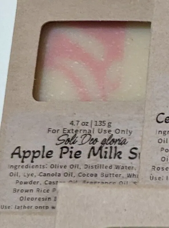 Apple Pie Whole Milk Soap