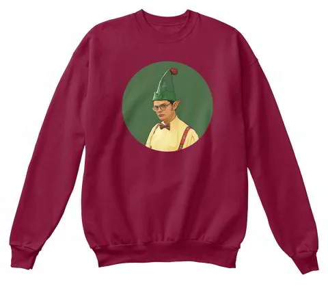 Dwight Schrute Elf | The office ugly christmas sweater