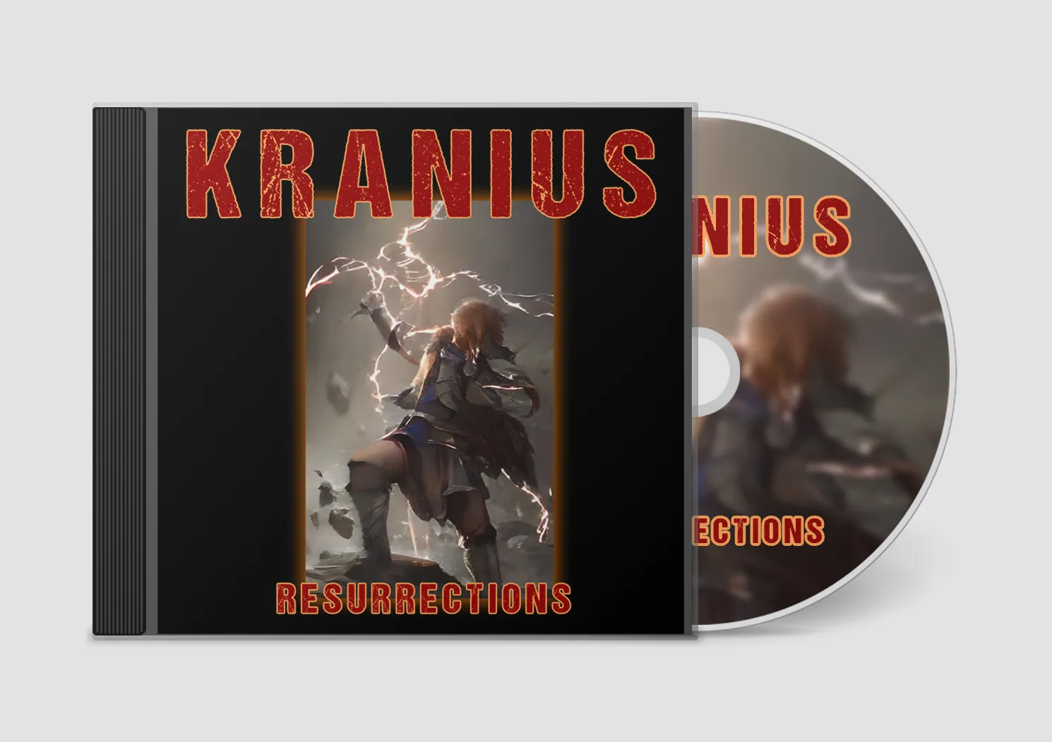 KRANIUS - RESURRECTIONS - Limited edition - hand signed CD