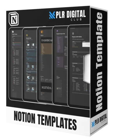 Notion templates to resell 