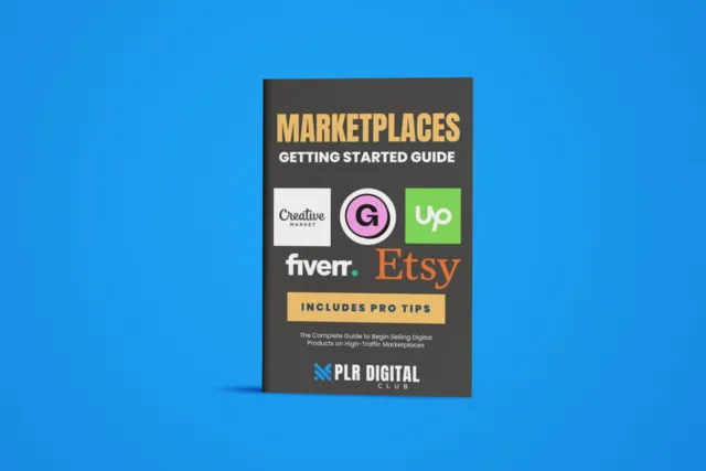 The Marketplaces guide to sell digital products image  by PLR digital club 