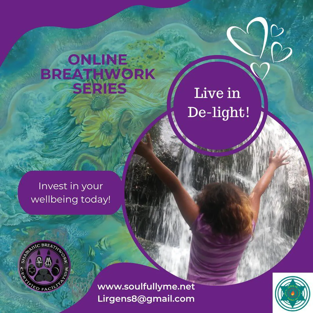Online Live in De-light! Breathwork Series