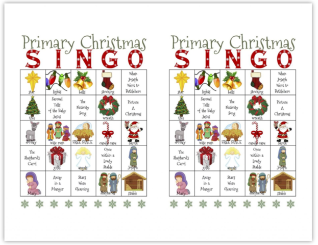 Christmas Primary Singing Time Ideas &amp; Primary Song Activities