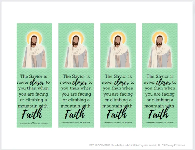 faith quote bookmark