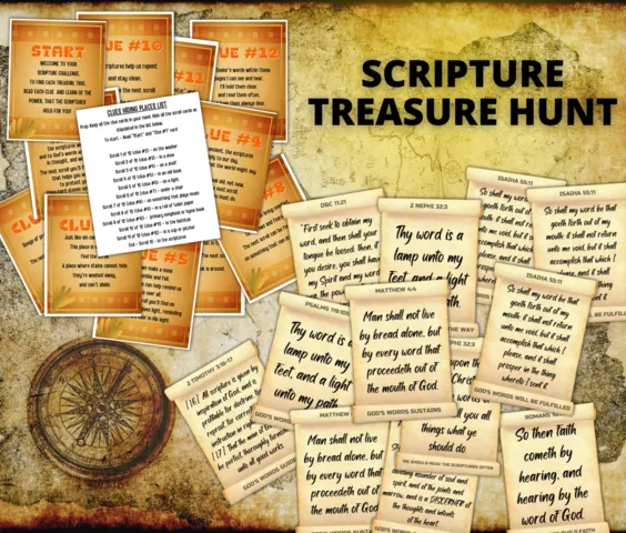 scripture treasure hunt