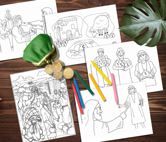Parable of the Talents Bible Parable Lessons &amp; Activities for Kids