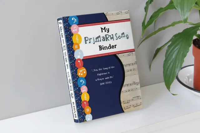 lds primary music primary singing time organization binder