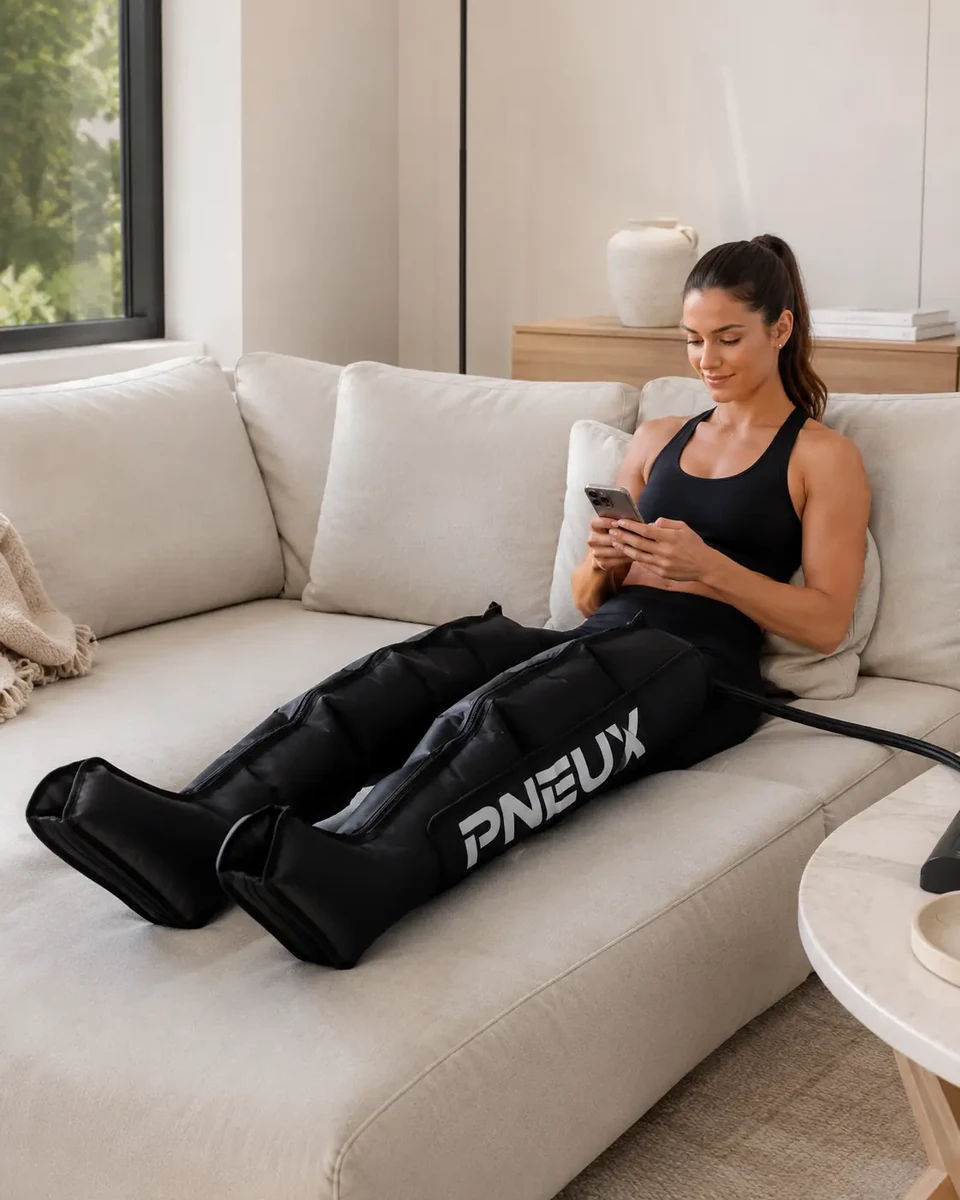 Recovery Lite 4-Chamber Boots | Fresh Legs in 30 Min | PNEUX