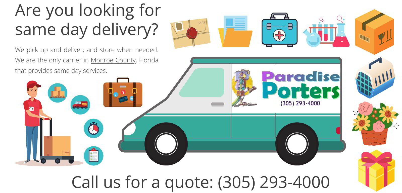 Luggage storage in florida, luggage courier service
