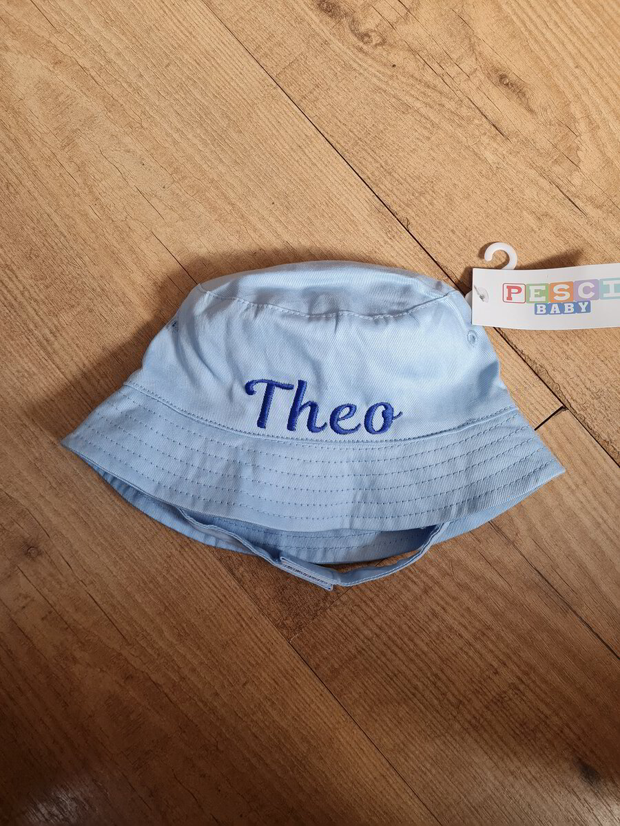 Baby Bucket hat with Chin Strap