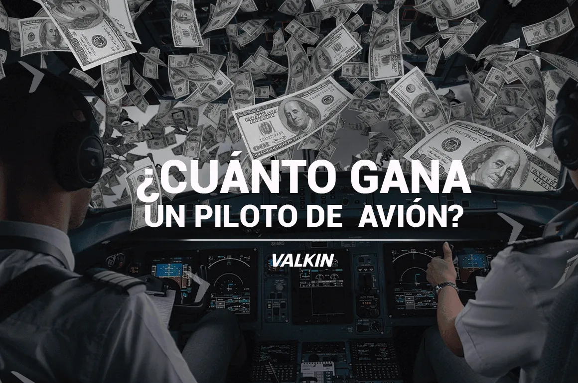¿Cuánto gana un piloto aviador?