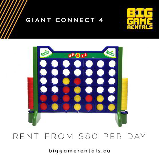Big Game Rentals Giant Indoor / Outdoor Party Game Rentals