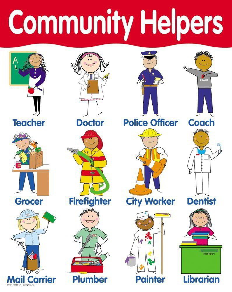 Week 10 Giving Thanks Community Helpers
