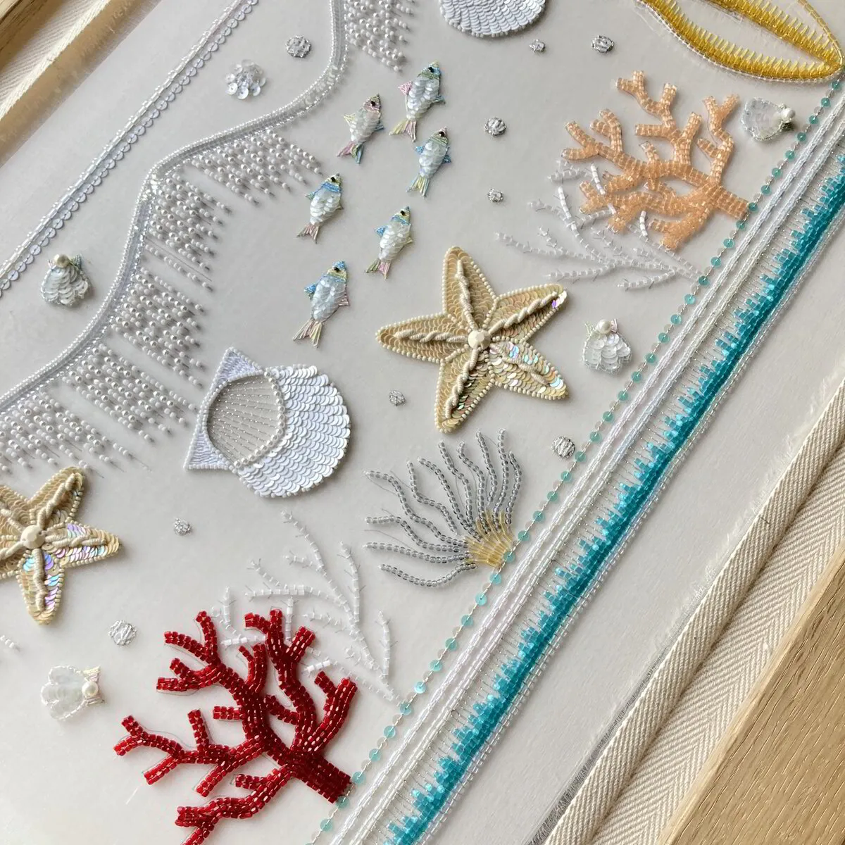 北鎌倉のオートクチュール刺繍教室『ATELIER OUEST』本科コース