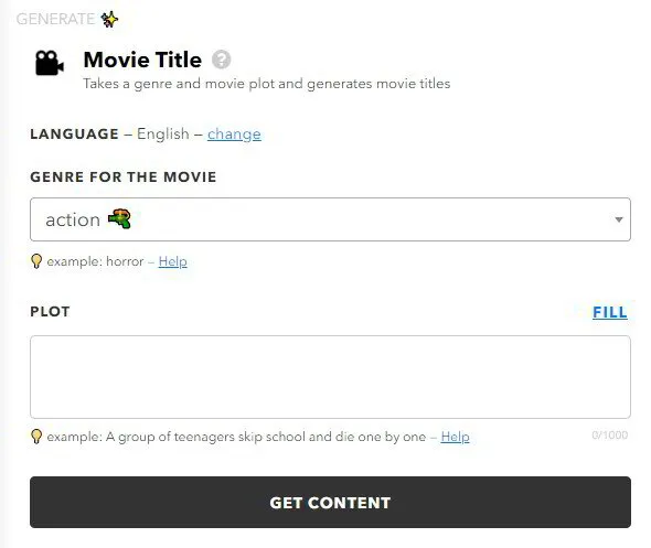 Free Movie Title Generator: How to Create Compelling Titles with Content Writer Tools