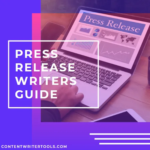 press release writers guide