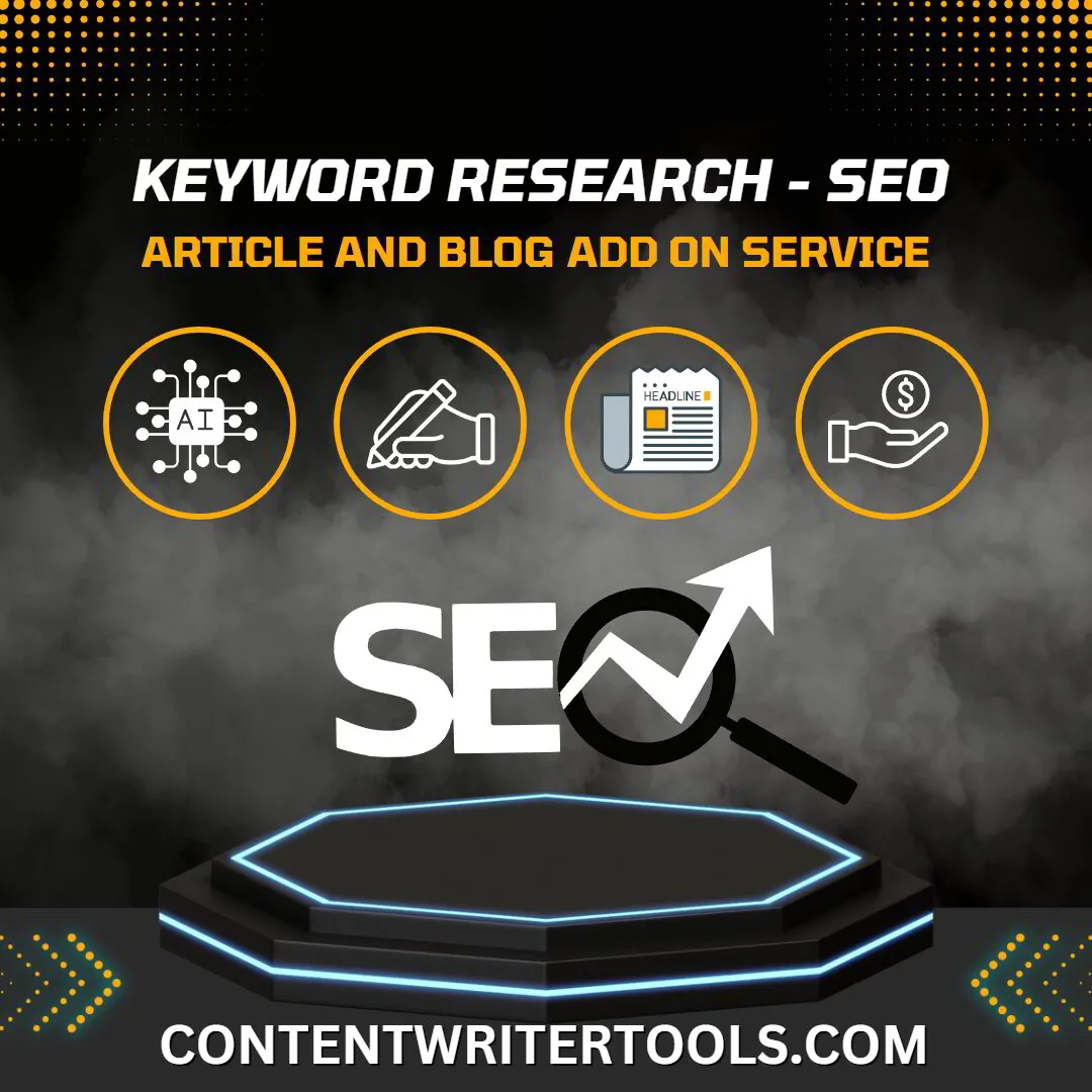 Keyword Research - SEO - Add On (Per Article)