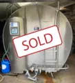 "Sold" GEA Atlas 12.000 liter milk cooling tank