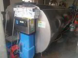 "Sold" DeLaval HCA 8000 liter milk cooling tank
