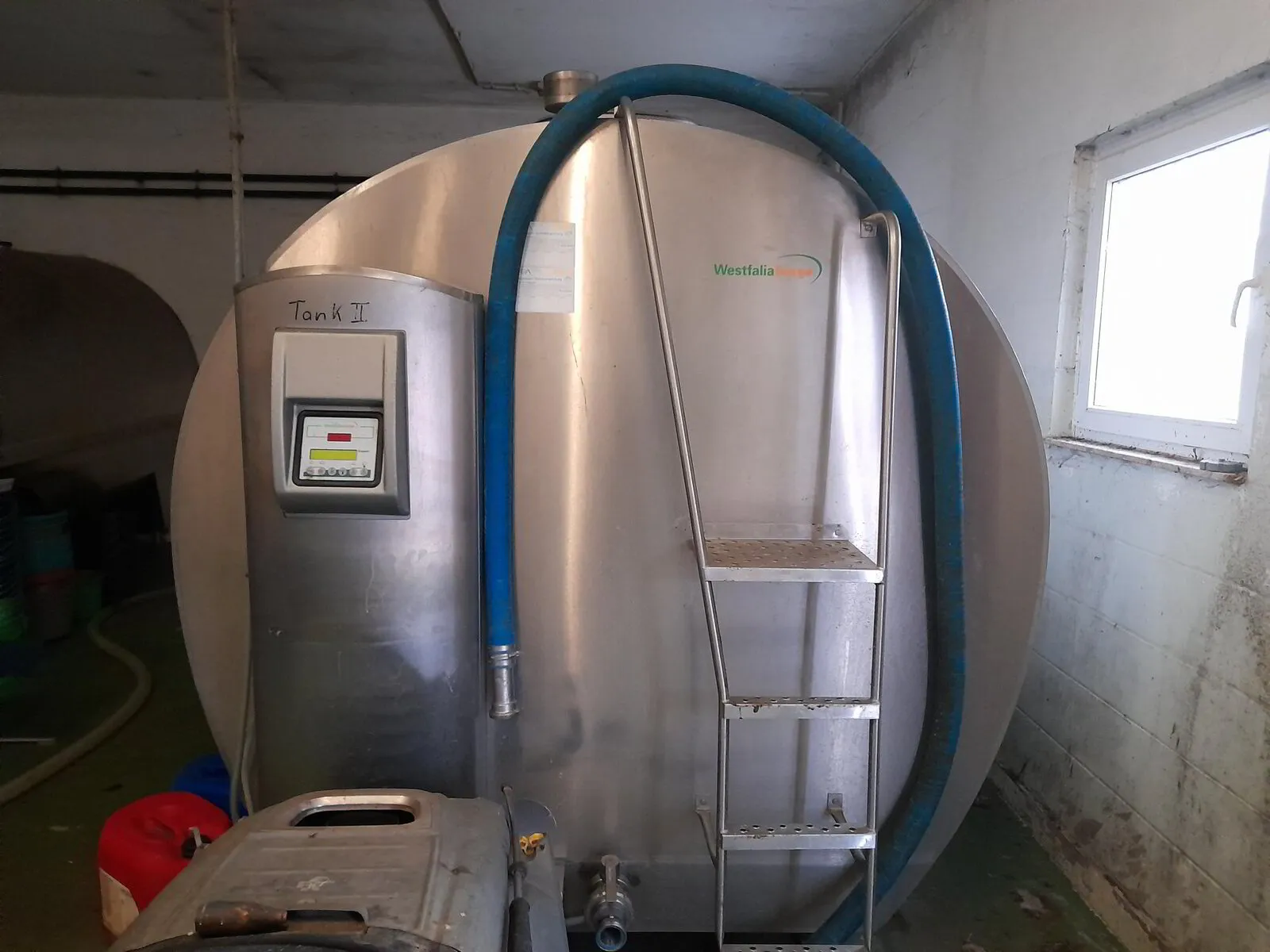 GEA Platin 18.000 liter milk cooling tank