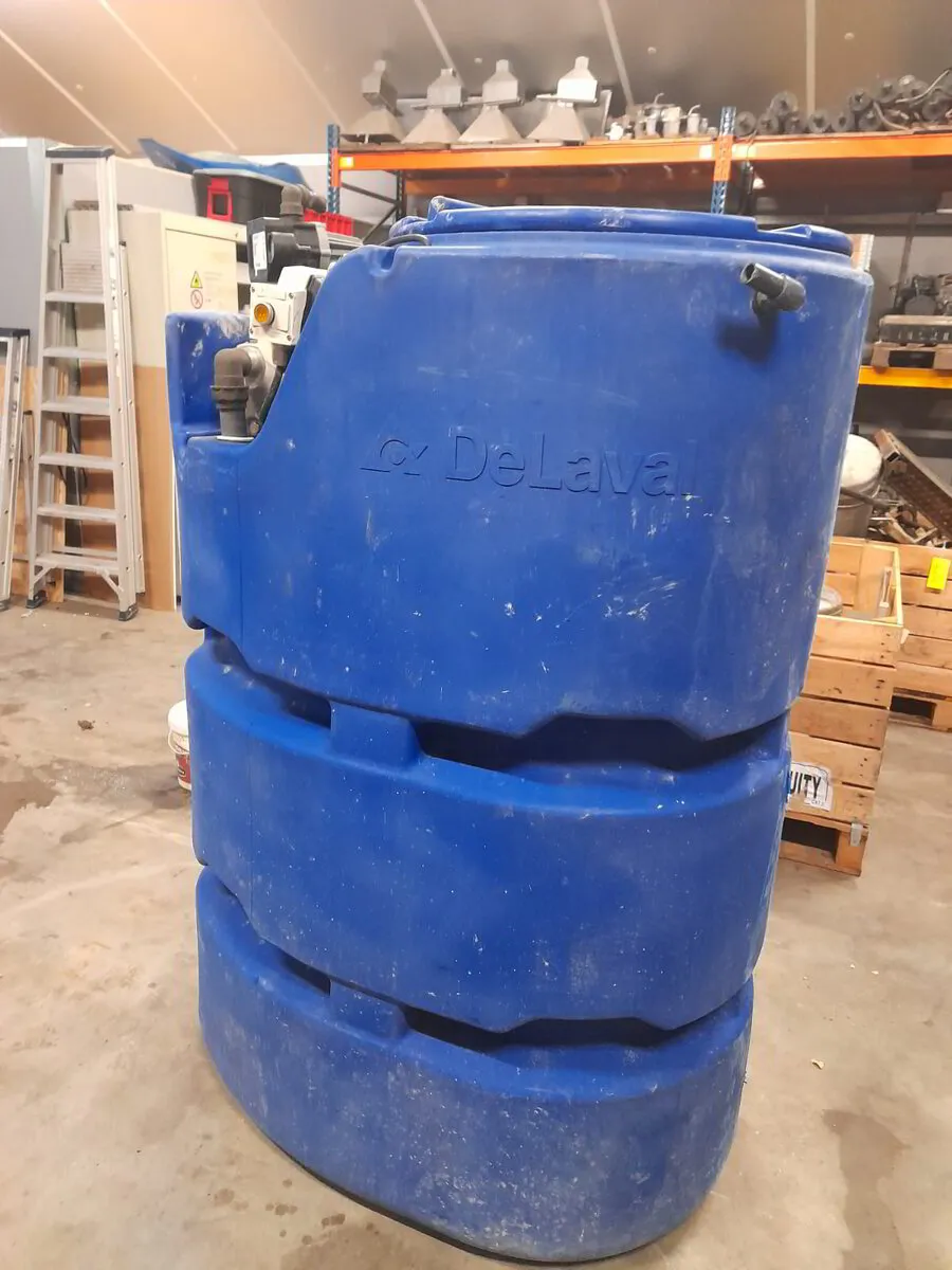 DeLaval reuse rinse water system