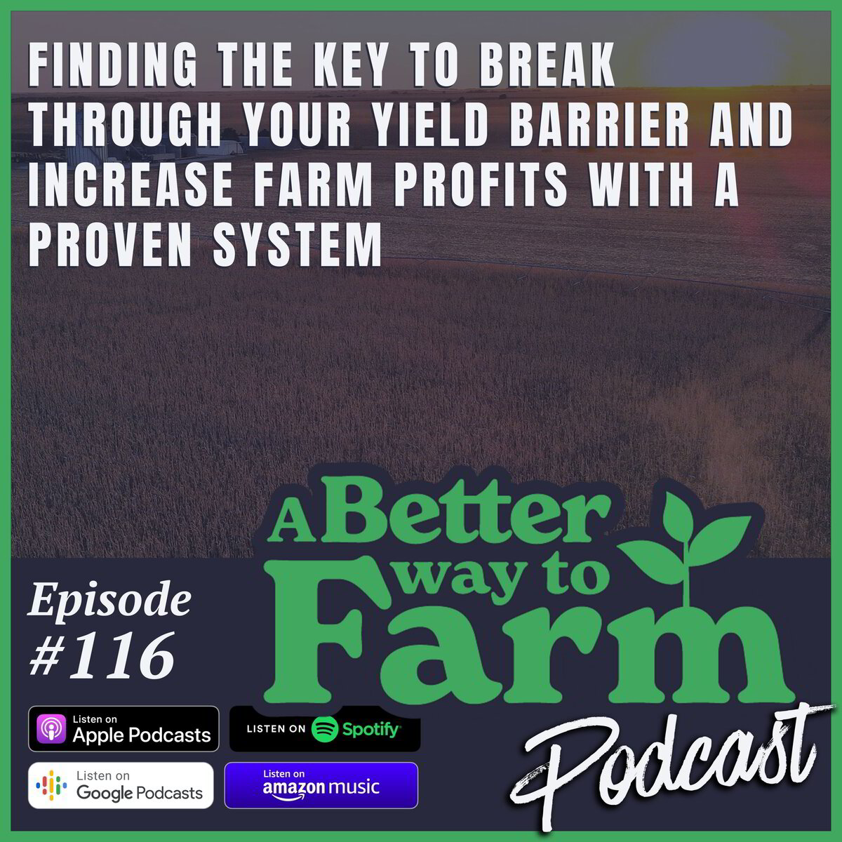 116 Finding The Key To Break Through Your Yield Barrier And Increase 