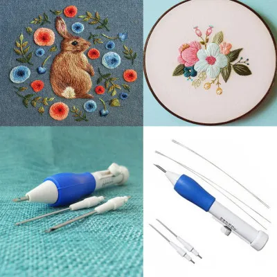 Embroidery Craft “Luxury Craft” Punch Needle Pen with a punch Needle 