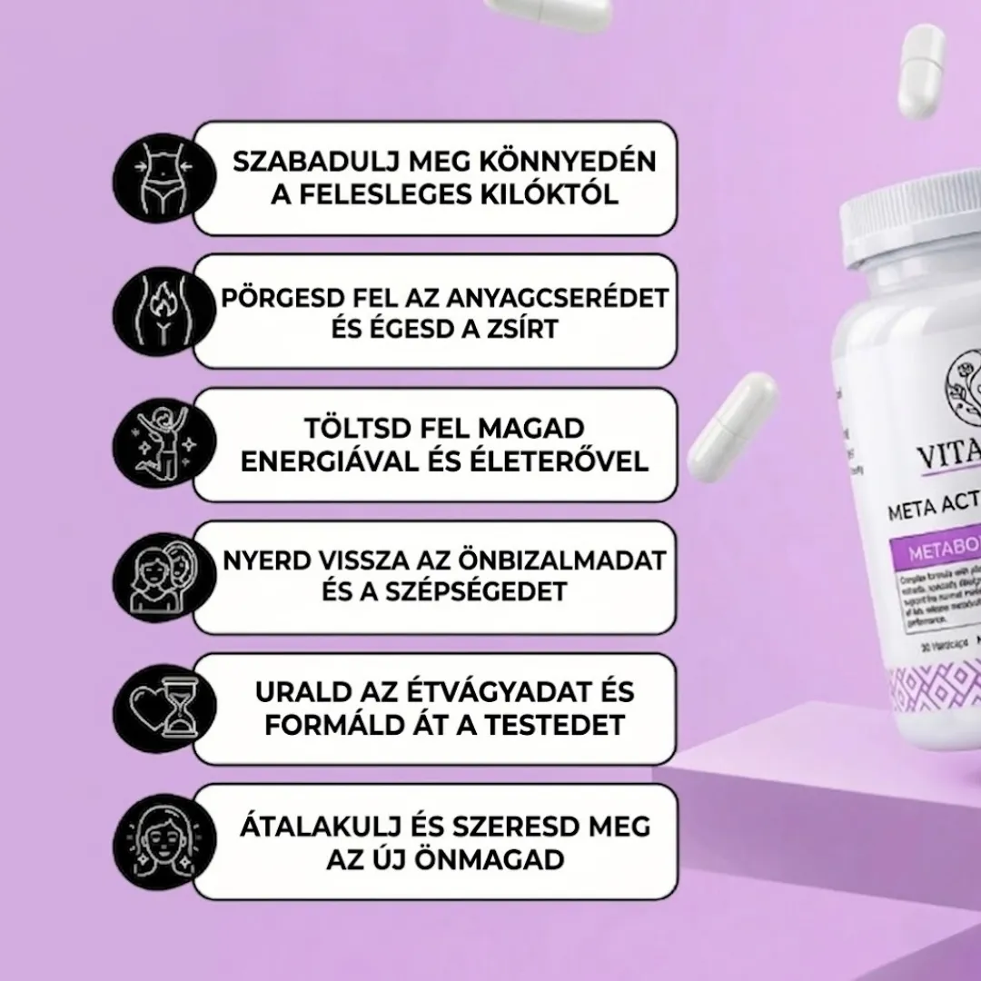 Meta Active Complex - Az aktív anyagcseréért 40 év feletti nőknek