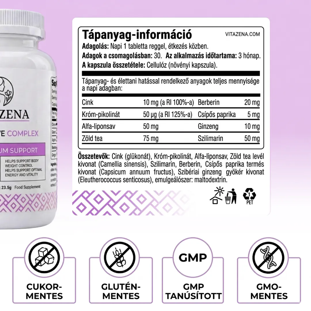 Meta Active Complex - Az aktív anyagcseréért 40 év feletti nőknek