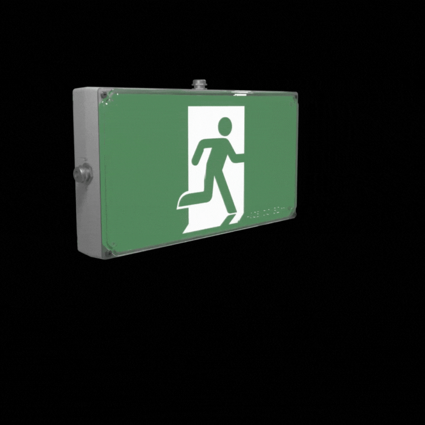 Emergency Exit LED Sign 32m